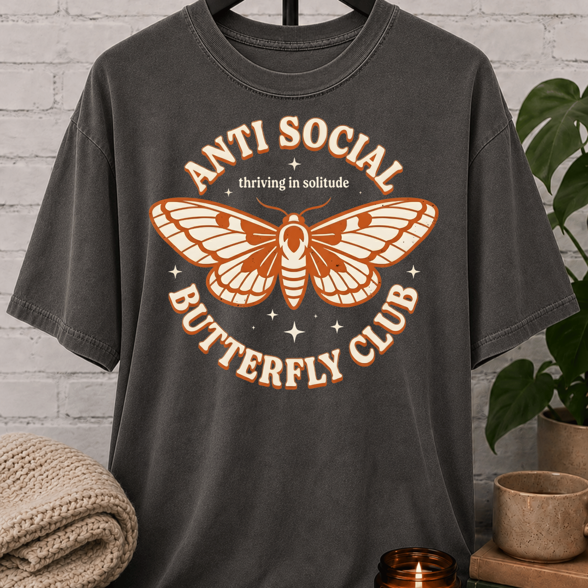 Anti-Social Butterfly Club T-Shirt