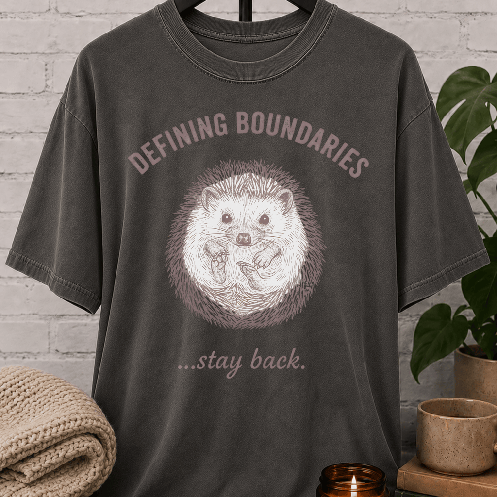 Defining Boundaries Hedgehog T-Shirt