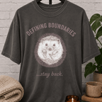 Defining Boundaries Hedgehog T-Shirt