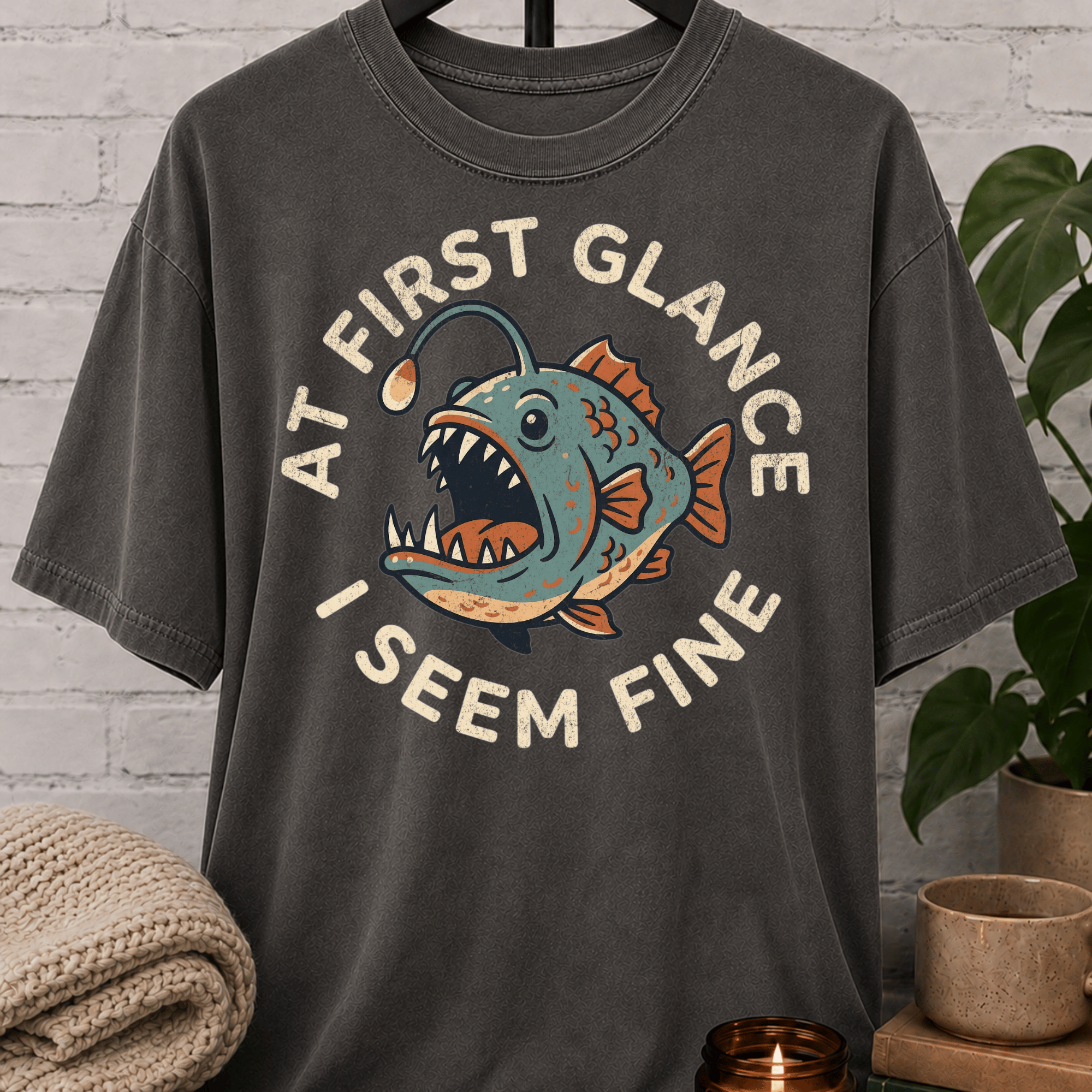 At First Glance Angler Fish T-Shirt