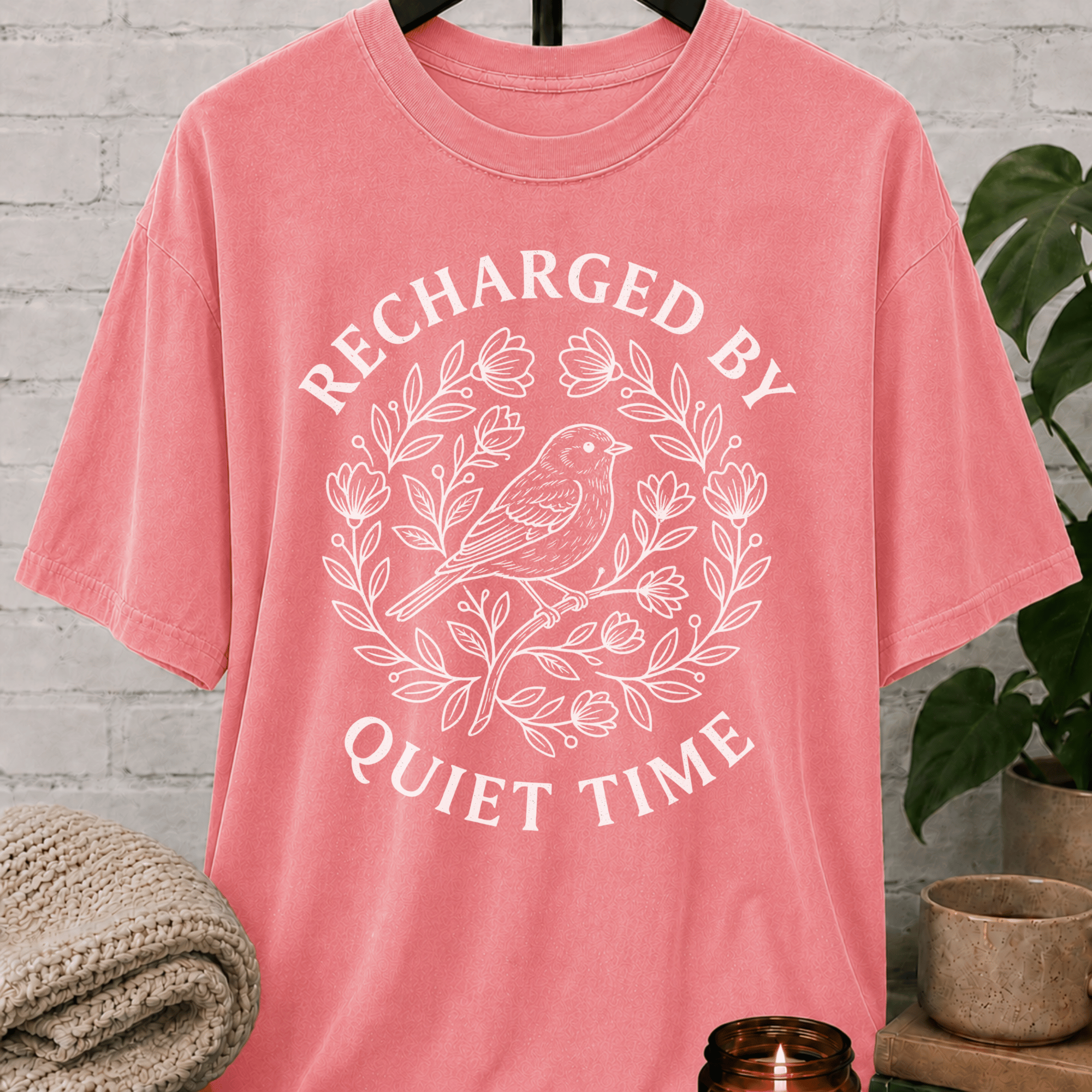 Recharged By Quiet Time T-Shirt