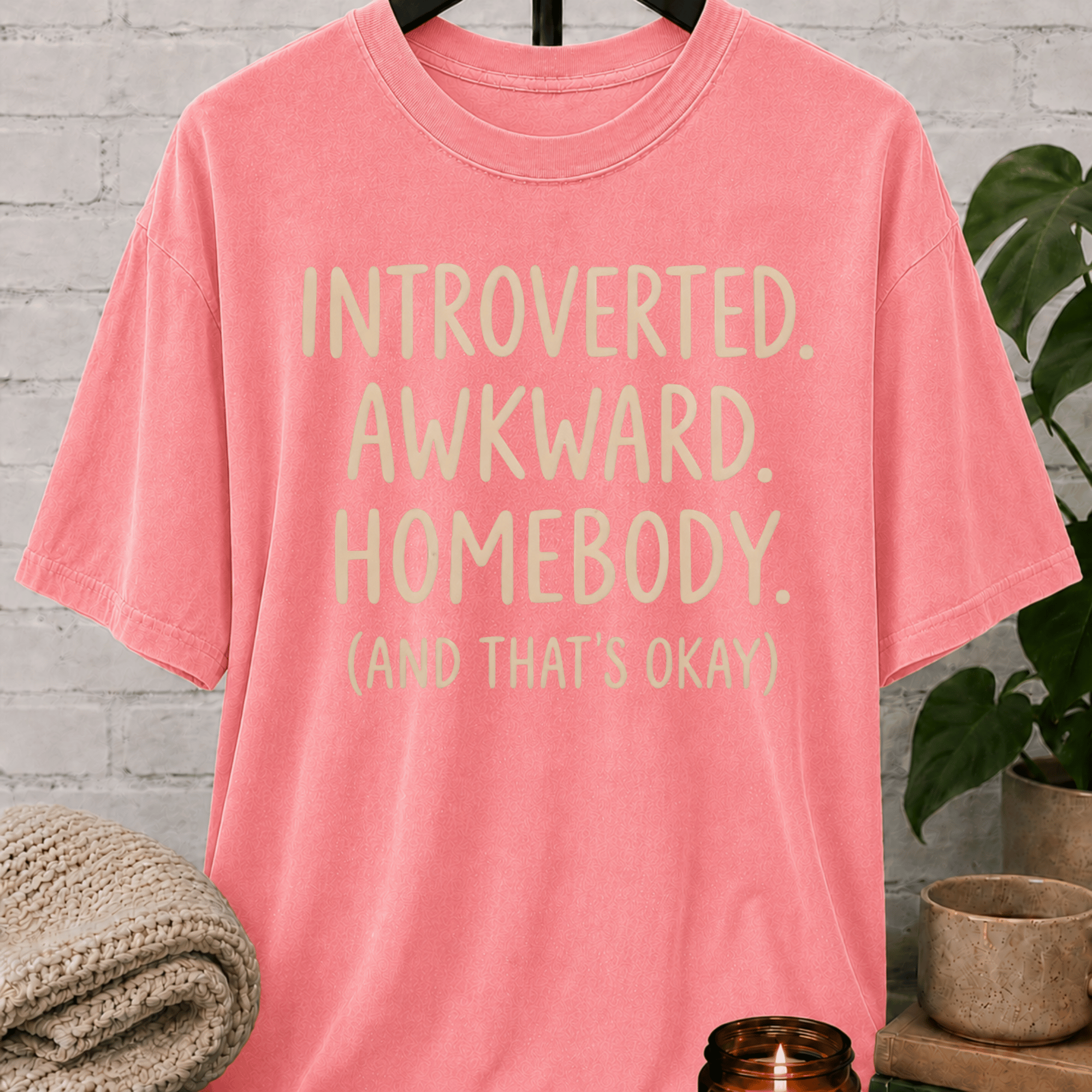 Introverted. Awkward. Homebody. T-Shirt