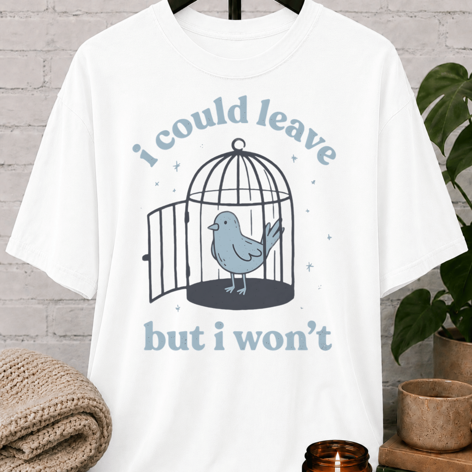 I Could Leave Bluebird T-Shirt