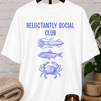 Reluctantly Social Club Fish T-Shirt