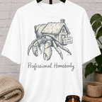 Professional Homebody Crab T-Shirt