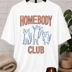 Homebody Club Cat T-Shirt