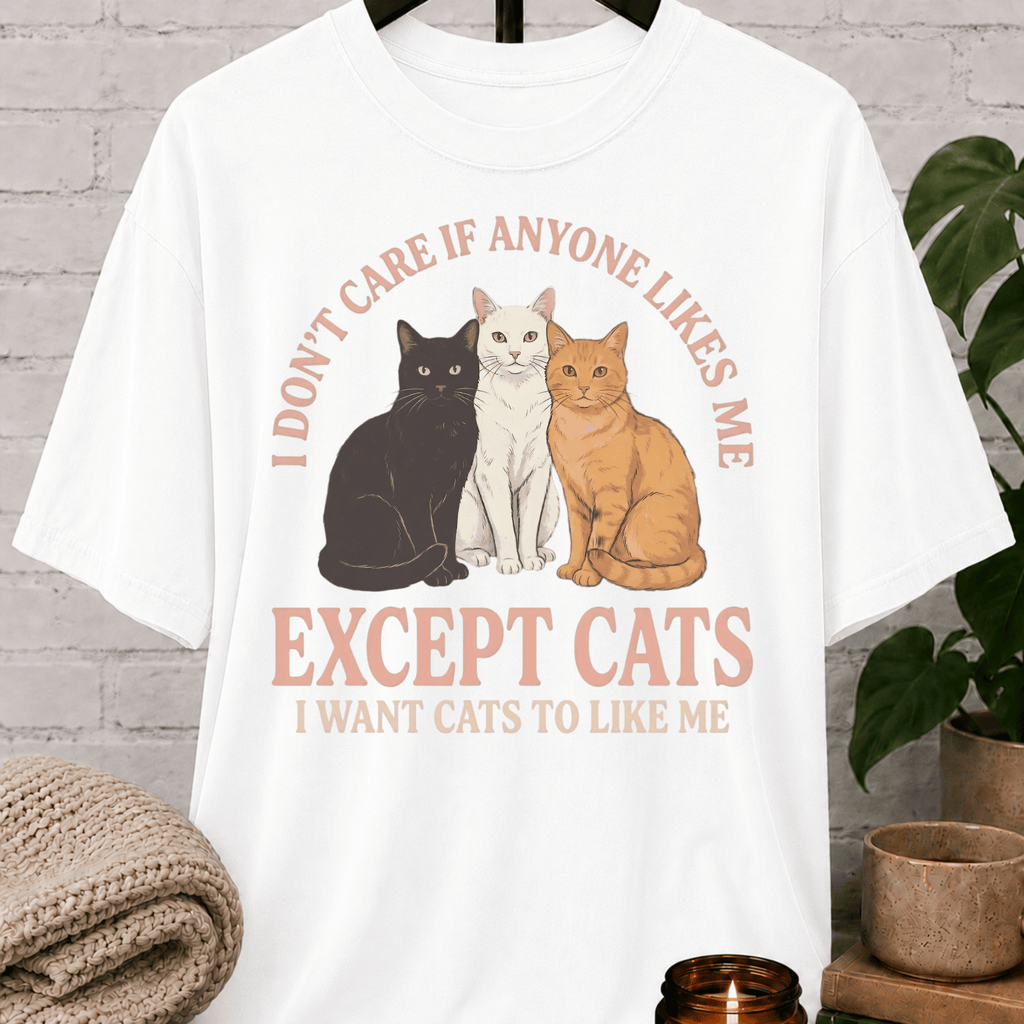 Except Cats T-Shirt