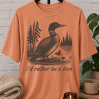 I'd Rather Be A Loon Duck T-Shirt